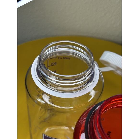 2 Pack Nalgene Wide Mouth 32 oz. Water Bottle Green Ranch Taylor University - Picture 9 of 11